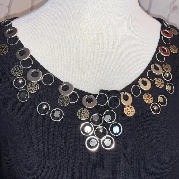 DANA BUCHMAN black cardigan - Picture 2 of 6